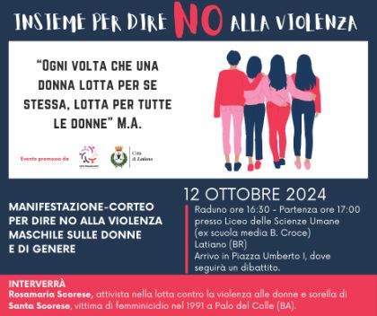 Insieme per dire NO alla violenza